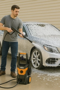 ROBO Yüksek Basınçlı Yıkama Makinesi 1800w 180 Bar Yeni Versiyon